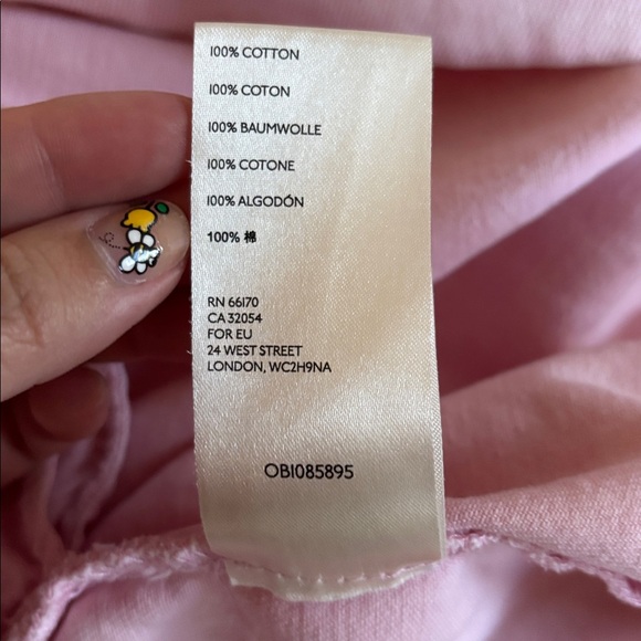 Free people Tiered Pink dress - Picture 6 of 6